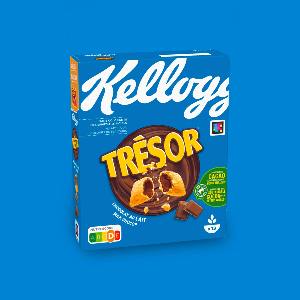 Kellogg's Tresor Milk Chocolate Getreidekissen mit Milchschokoladenfüllung 410 g