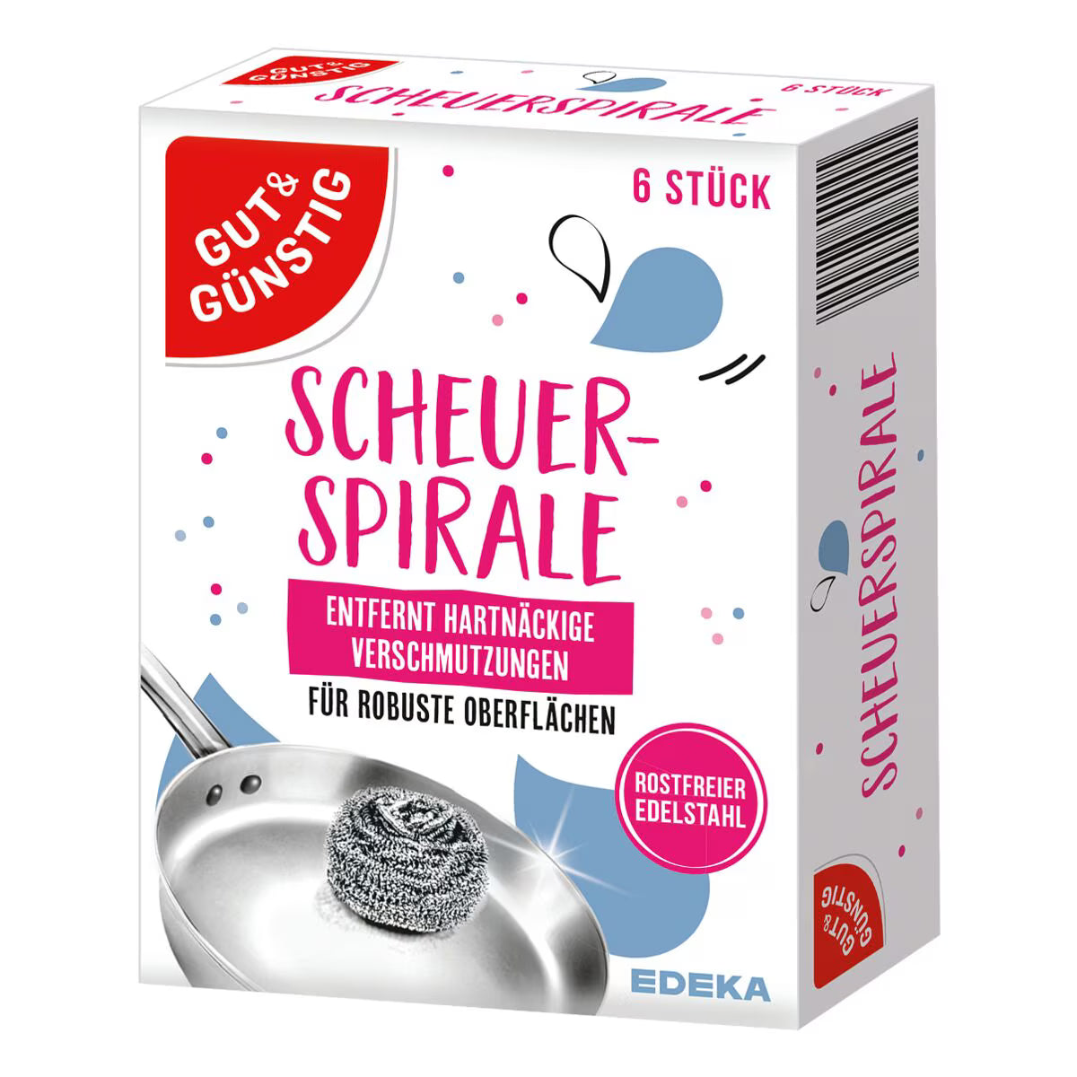 GUT&GÜNSTIG Scheuerspirale 6 ST – Spiral Ovma Teli 6 Adet