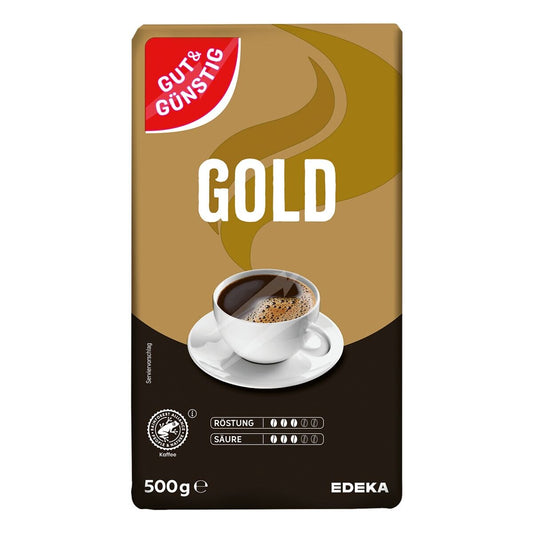 GUT&GÜNSTIG Röstkaffee Gold 500 g / GUT&GÜNSTIG Kavrulmuş Kahve Gold 500 g