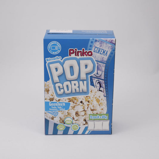 Pinko Mikrowellen-Popcorn Gesalzen 3 x 85 g
