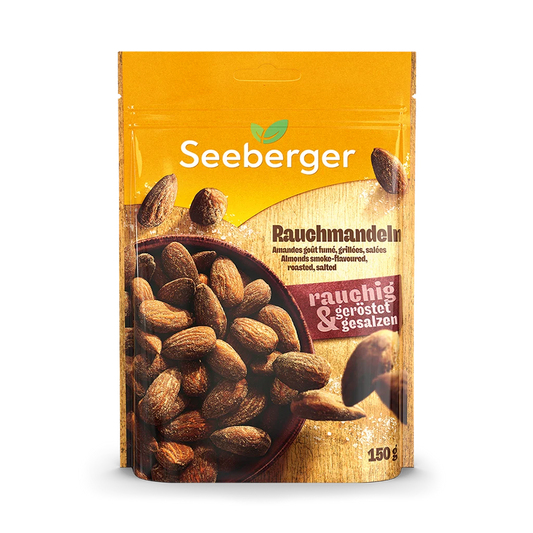 Seeberger Rauchmandeln geroest. gesalzen 150 g / Seeberger Dumanlı Kavrulmus Tuzlu Badem 150 g