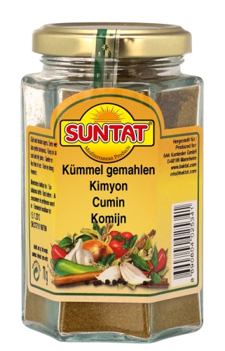 SUNTAT Kümmel gemahlen 70 g Glas – Öğütülmüş Kimyon