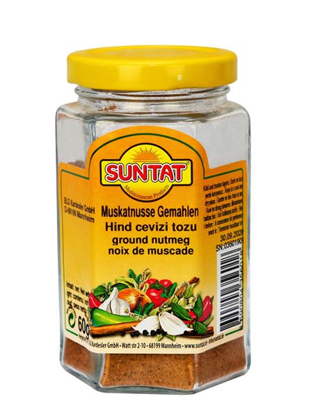 SUNTAT Muskatnuss gemahlen 60 g – Hindistan Cevizi Tozu