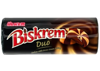 Ülker Biskrem Duo Kakaokeks mit Kakaocreme 130 g