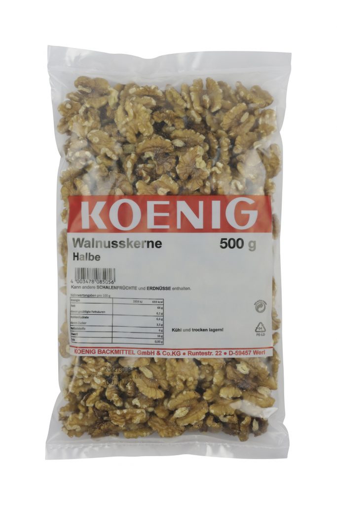 König Walnusskerne Halbe 500 g