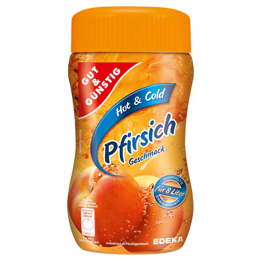 GUT&GÜNSTIG Instantteegetränk Pfirsich 400 g / GUT&GÜNSTIG Instantteegetränk şeftali 400 g