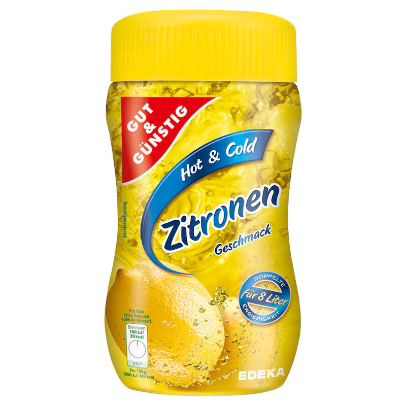 GUT&GÜNSTIG Instantteegetränk Zitrone 400 g / GUT&GÜNSTIG Instantteegetränk limon 400 g