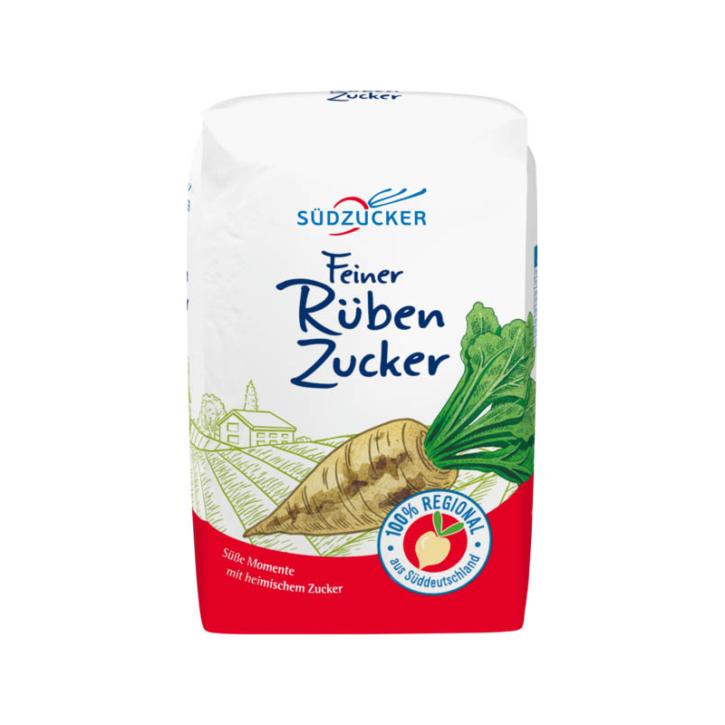 Südzucker Feiner Rübenzucker 1 kg / Südzucker İnce Pancar şekeri 1 kg