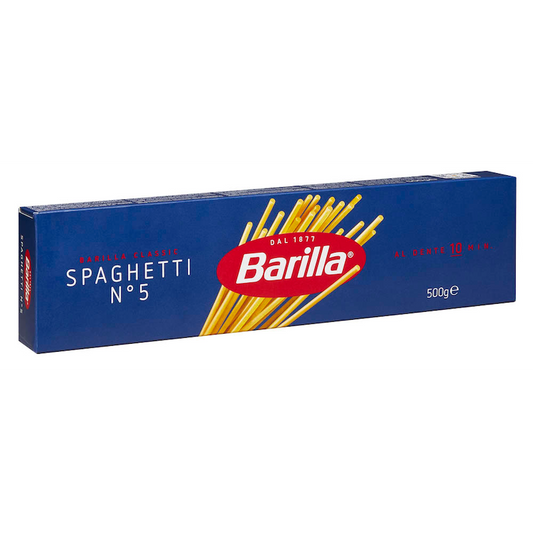 Barilla Spaghetti No.5 500 g - Spagetti No.5 500 g