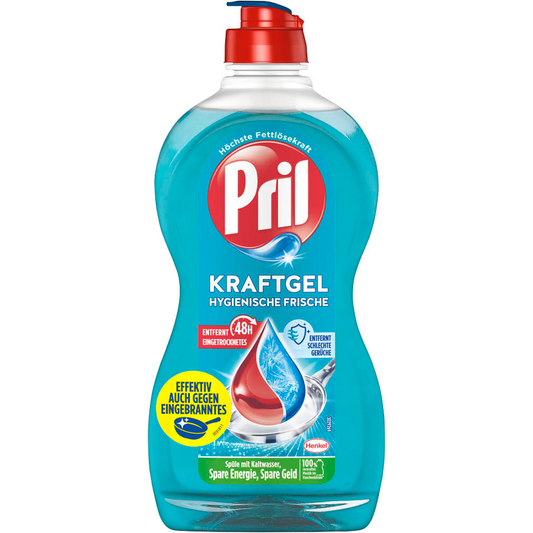 Pril Kraft-Gel Hygienische Frische 450 ml - Hijyenik Tazelik Jel El Bulasik Deterjani 450 ml