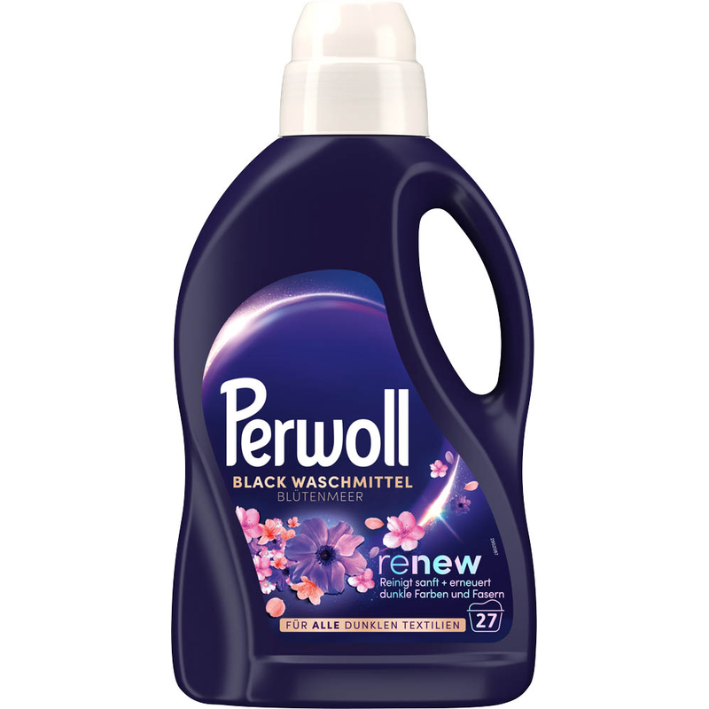Perwoll Renew Black Waschmittel 27 WL 1,35 L - Siyah Çamaşır Deterjanı 27 YL 1,35 L