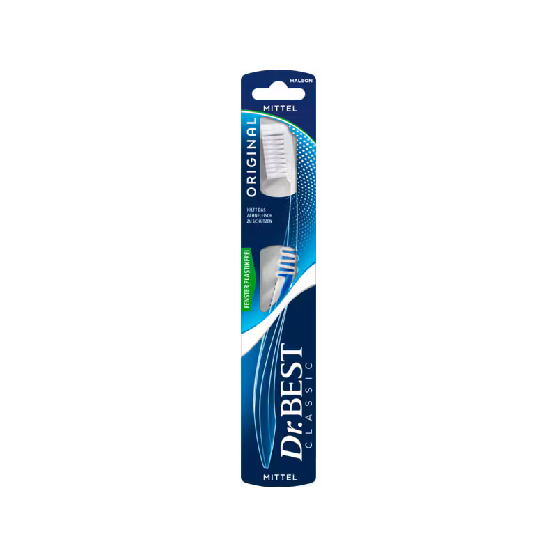 Dr. Best Zahnbuerste Classic Original mittel - Klasik Orta Sertlikte Dis Fircasi