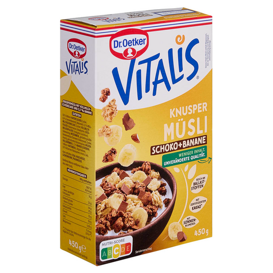 Dr. Oetker Vitalis Knusper Müsli Schoko Banane 450 g