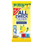 GUT&GUENSTIG Allzwecktuecher Citrus 80 Stueck - Narenciye Kokulu Cok Amacli Temizlik Bezi 80 Adet