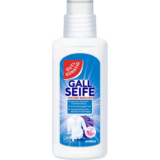 GUT&GÜNSTIG Gallseife mit Bürste 250 ml - Fırçalı Safra Sabunu 250 ml
