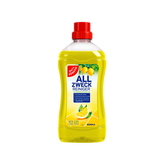 GUT&GÜNSTIG Allzweckreiniger Zitronenduft 1,5 L - Limonlu Çok Amaçlı Temizleyici 1,5 L