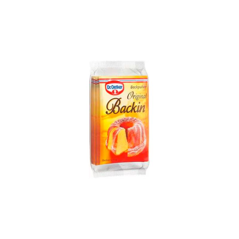 Dr. Oetker Backin Backpulver 10 St. 160 g - Kabartma Tozu 10 Adet 160 g