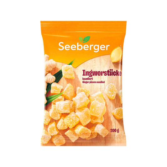 Seeberger Ingwerstuecke 200 g / Seeberger Seker Kaplamali Zencefil Parcalari 200 g