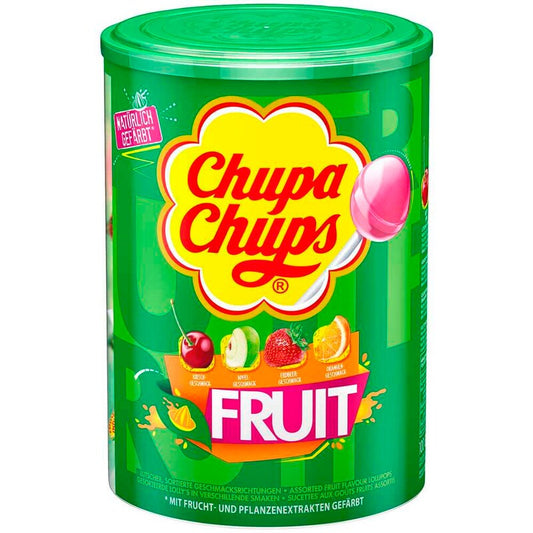 Chupa Chups Frucht 100 St. 1,2 kg - Meyveli Lolipop 100 Adet 1,2 kg