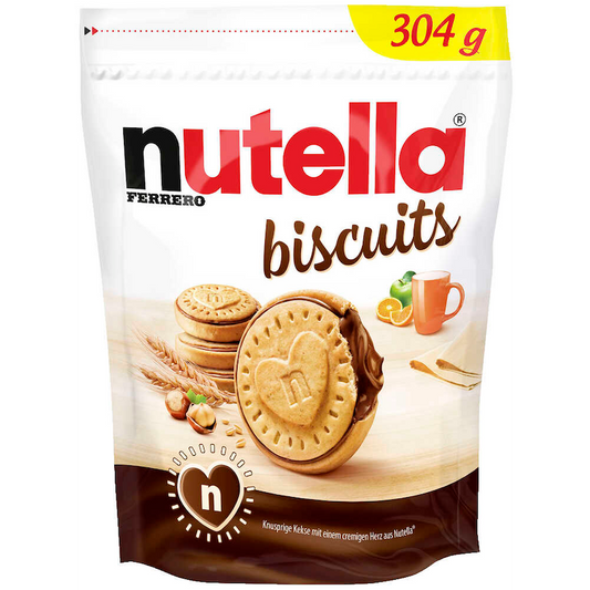 Nutella Biscuits 304 g / Nutella Biscuits Findikli Kremali Biskuvi 304 g