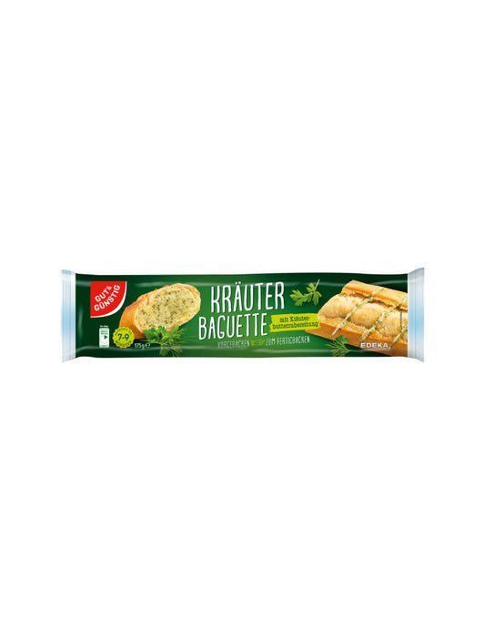 GUT&GÜNSTIG Kräuter-Baguette 175 g / Otlu Tereyağlı Baget 175 g