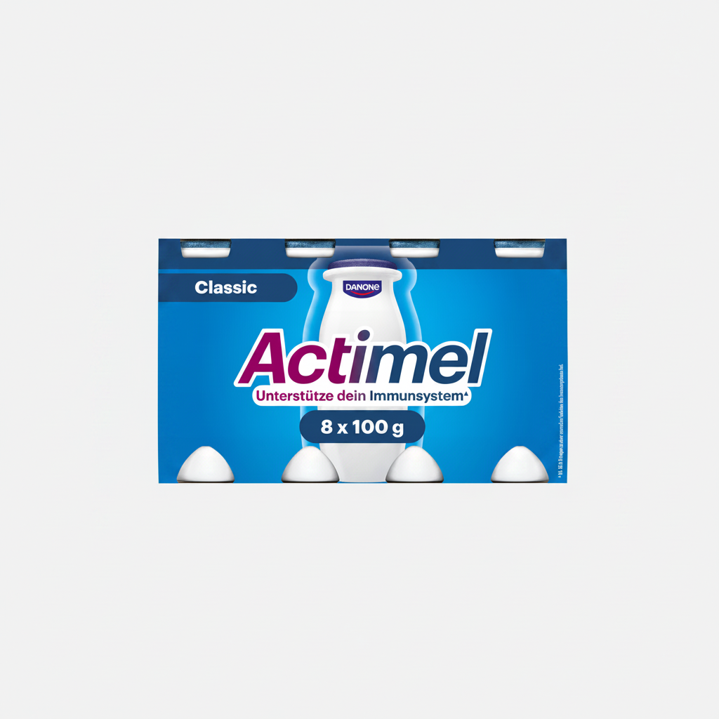 Actimel Classic 8x100g - Açık Gri Fon