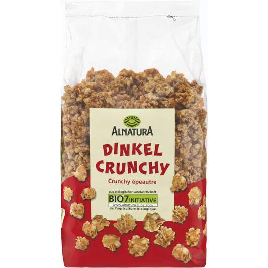 Alnatura Bio Dinkel-Crunchy 750 g - Organik Kavuzlu Bugday Crunchy Muesli 750 g
