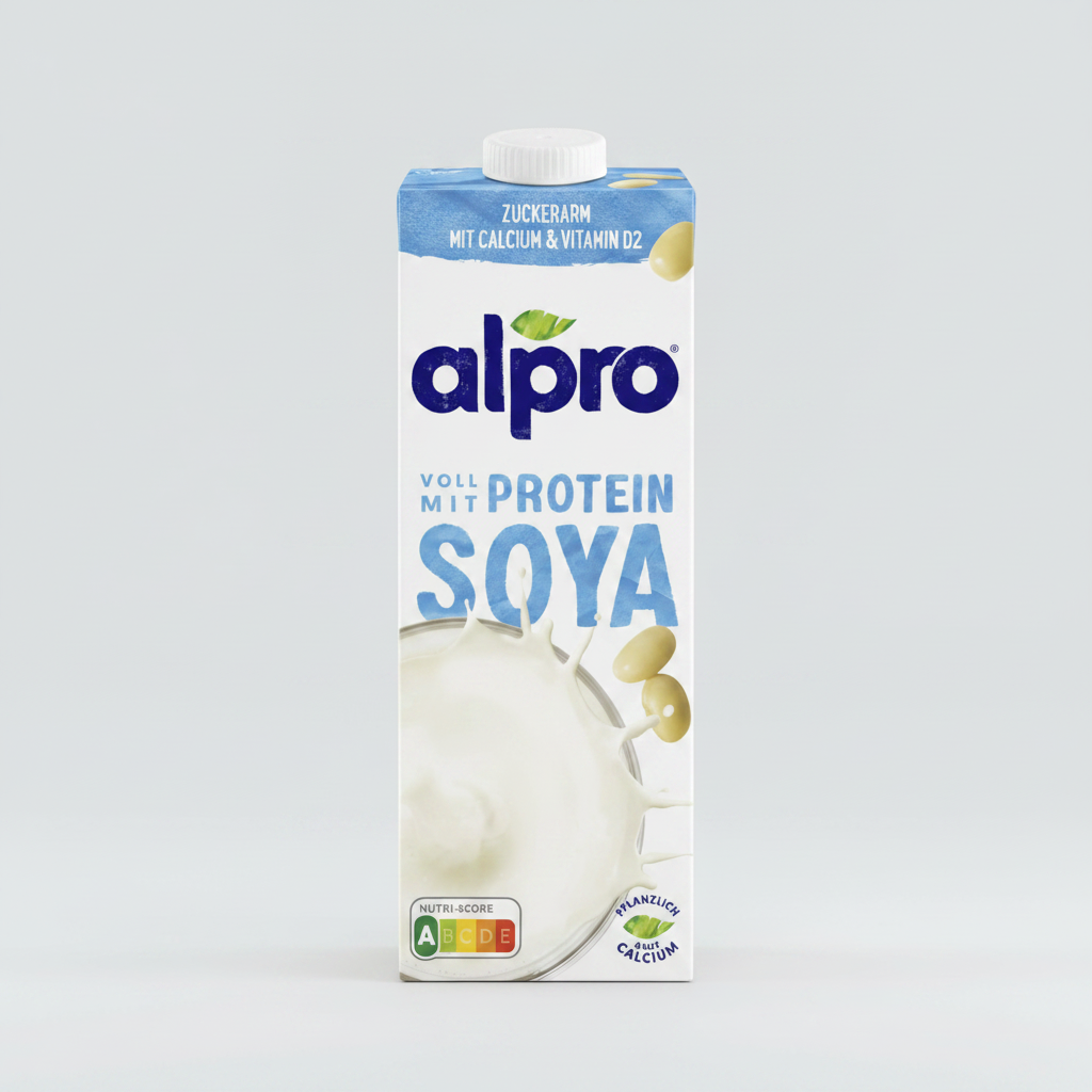 Alpro Soya Drink - Açık Gri Fon