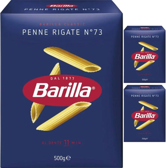 Barilla Penne Rigate 500 g - Oluklu Penne Makarna 500 g