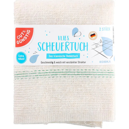 GUT&GÜNSTIG Bodentuch mit Motiv 50x47cm 2 ST – Desenli Yer Bezi 2 Adet