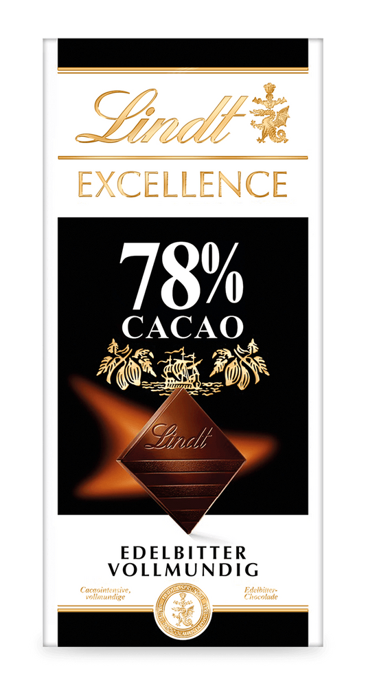 Lindt Excellence %78 Kakao Ekstra İnce Bitter Çikolata 100 g