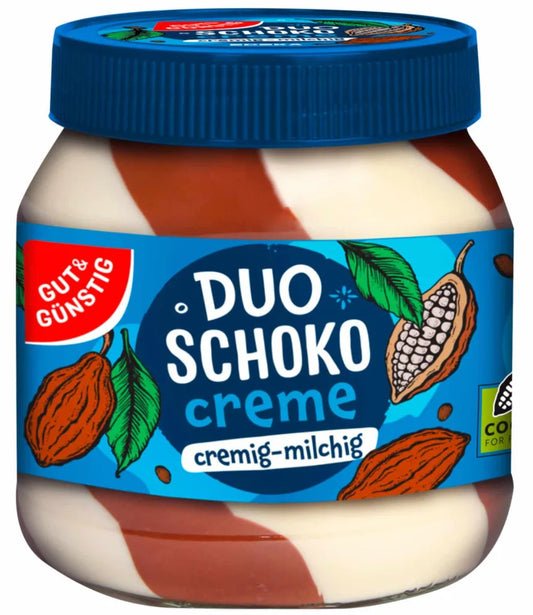 GUT&GÜNSTIG Duo-Schoko-Creme 750 g / GUT&GÜNSTIG Duo Çikolatalı Krema 750 g