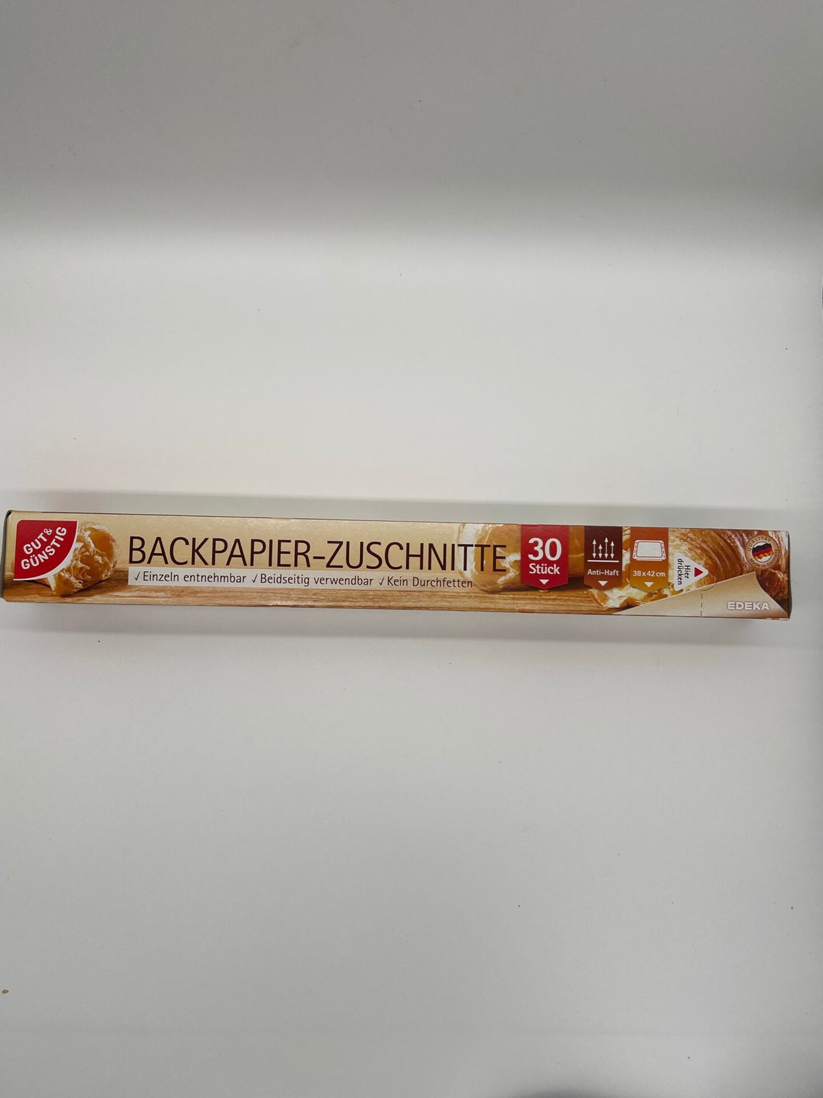 GUT&GÜNSTIG Backpapier Zuschnitte 30 ST – Hazır Kesilmiş Fırın Kağıdı 30 Adet