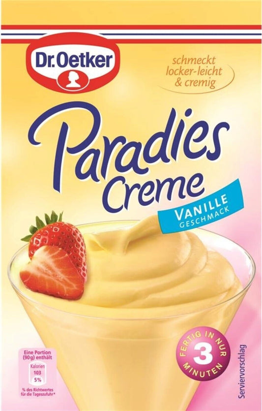 Dr. Oetker Paradies Creme Vanille 60 g