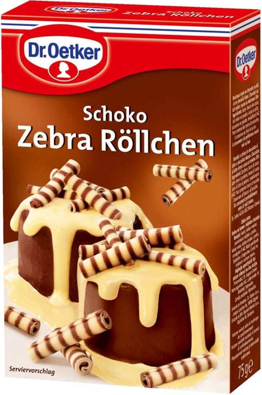 Dr. Oetker Schoko-Zebraröllchen 75 g