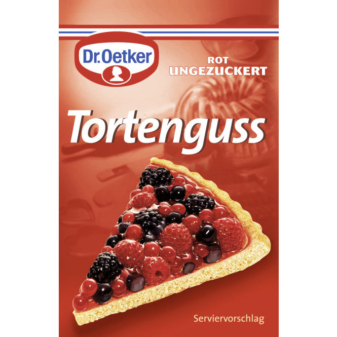 Dr. Oetker Tortenguss rot 3 x 250 ml / 36 g