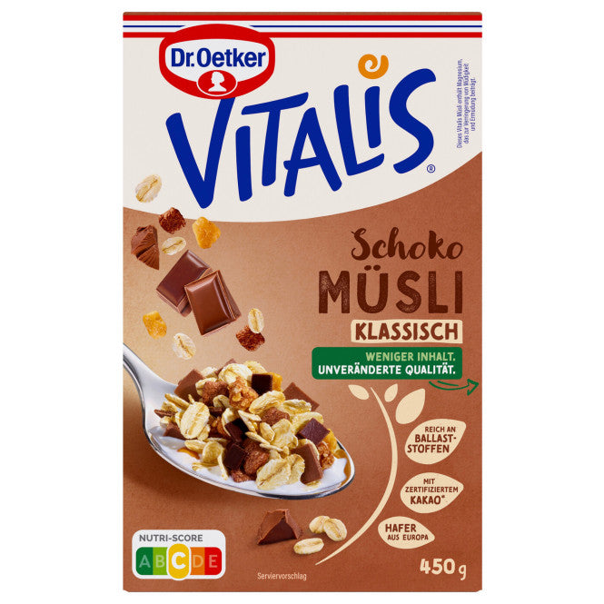 Dr. Oetker Vitalis Schoko-Müsli klassisch 450 g