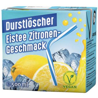 Durstlöscher Eistee Zitrone 500 ml
