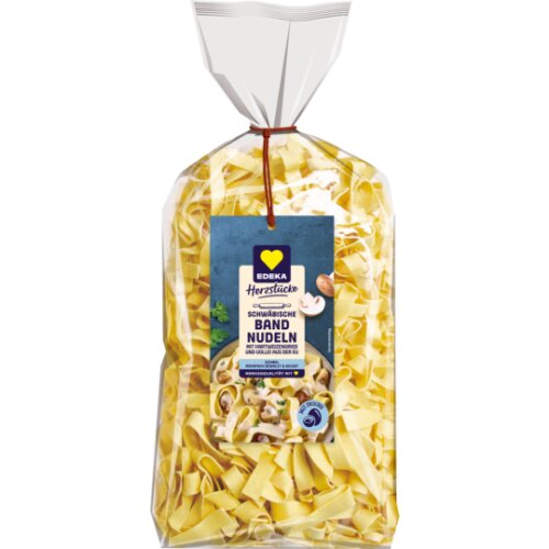 EDEKA Herzstücke Bandnudeln 9 mm Eiernudeln 500 g