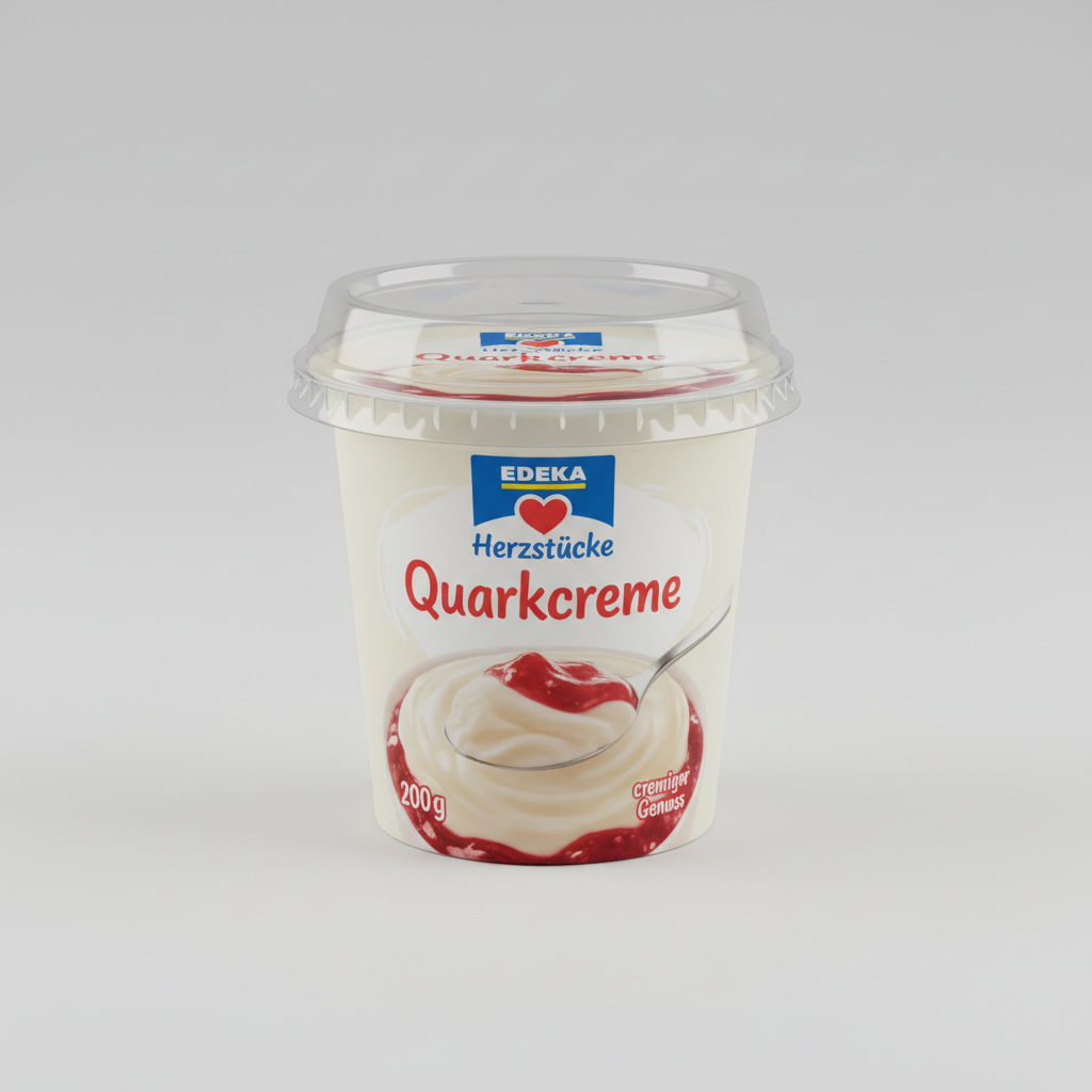EDEKA Herzstücke Quarkcreme