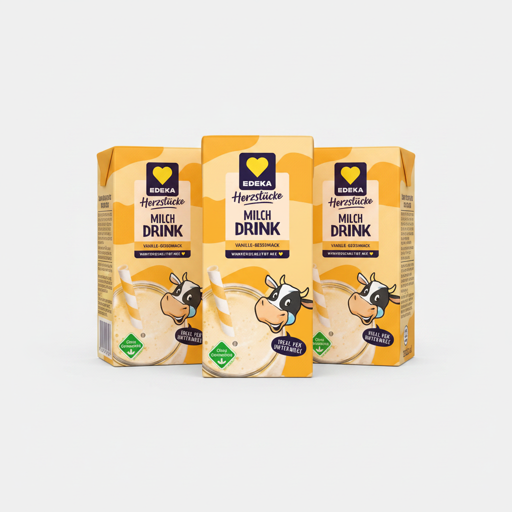 EDEKA Herzstücke Vanille H-Drink