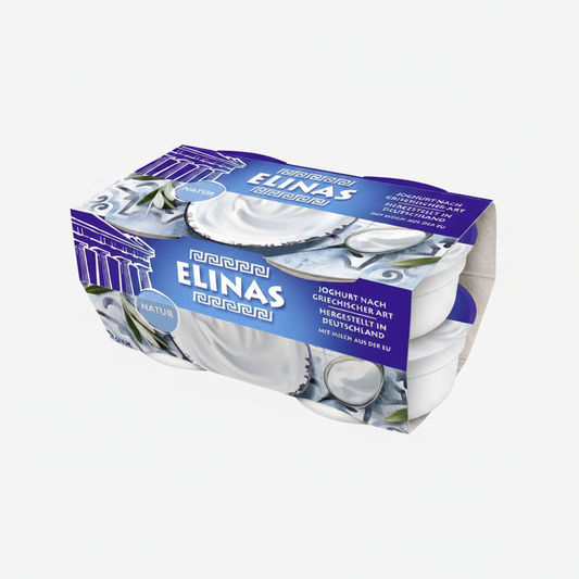 ELINAS Joghurt 4x150g gri arka fon