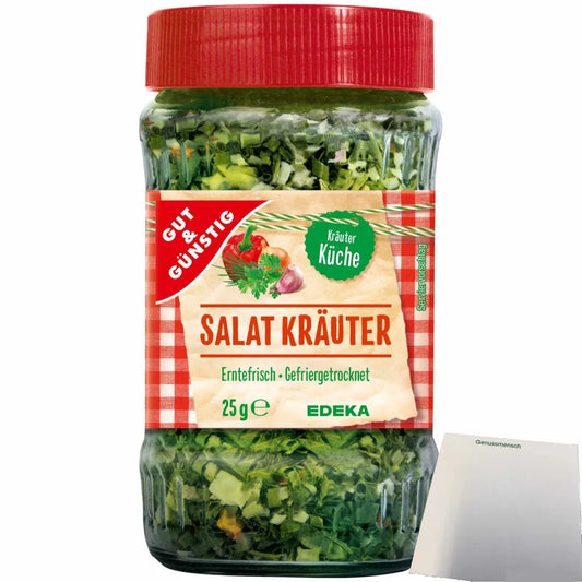 GUT&GÜNSTIG Salatkräuter gefriergetrocknet 25 g / GUT&GÜNSTIG Dondurularak Kurutulmuş Salata Otları 25 g