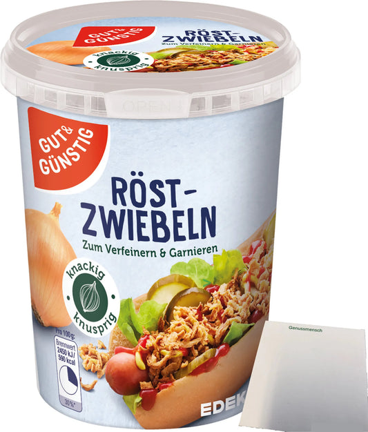 GUT&GÜNSTIG Röstzwiebeln 150 g / GUT&GÜNSTIG Kavrulmuş Soğan 150 g
