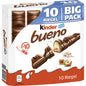 Kinder Bueno Waffel mit Milch-Haselnusscreme & Milchschokolade 10er Multipack 215 g