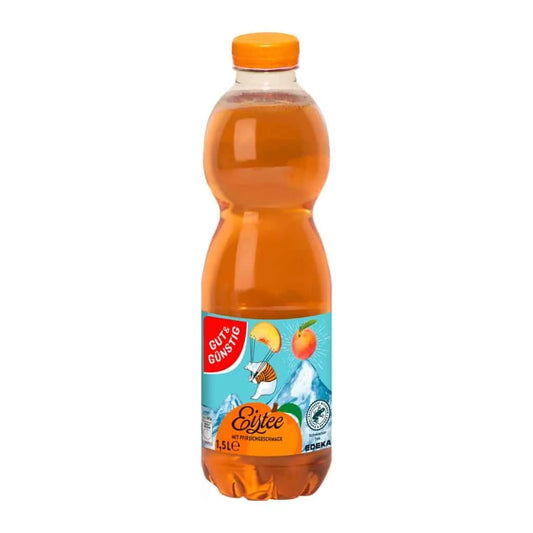 GUT&GÜNSTIG Eistee Pfirsich 1,5 l DPG / GUT&GÜNSTIG Eistee şeftali 1,5 l DPG
