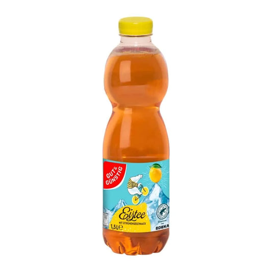 GUT&GÜNSTIG Eistee Zitrone 1,5 l DPG / GUT&GÜNSTIG Eistee limon 1,5 l DPG