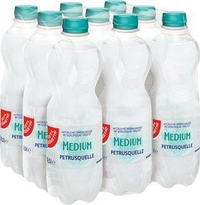 GUT&GÜNSTIG Mineralwasser Medium 9x0,5 l DPG / GUT&GÜNSTIG maden suyu orta gazlı 9x0,5 l DPG