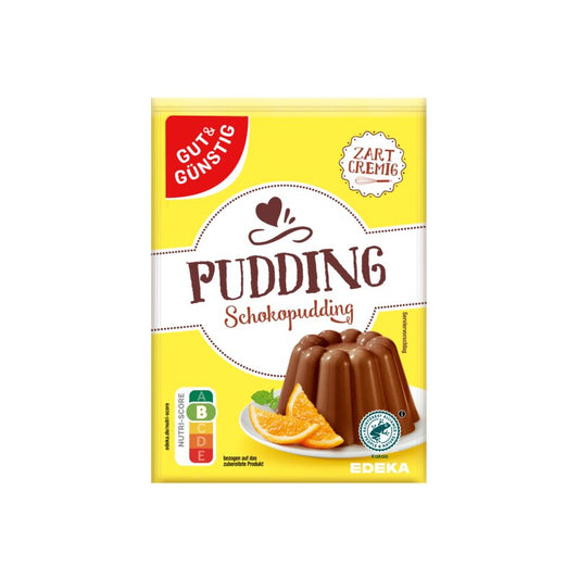GUT&GÜNSTIG Puddingpulver Schokolade 3 ST f.1,5 l / GUT&GÜNSTIG Puddingpulver çikolata 3 ST f.1,5 l