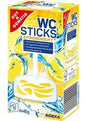 GUT&GÜNSTIG WC-Duftstick Zitrone 4x40 g - Limonlu Tuvalet Koku Çubuğu 4x40 g
